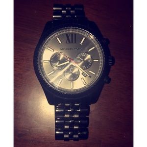 Black MK Mens Watch !!